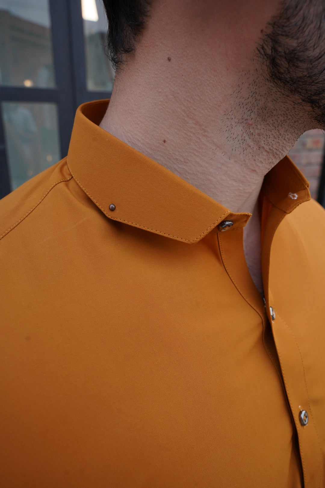 Pure Camel - Boski  Designer Collar - Original Unstitched Fabric