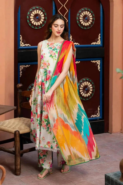 Festive Bloom – Bright & Beautiful Lawn Collection