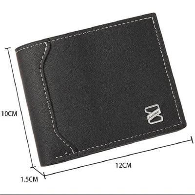 Thread Leather Wallet - Faux Classic – Sleek, Durable, Stylish,