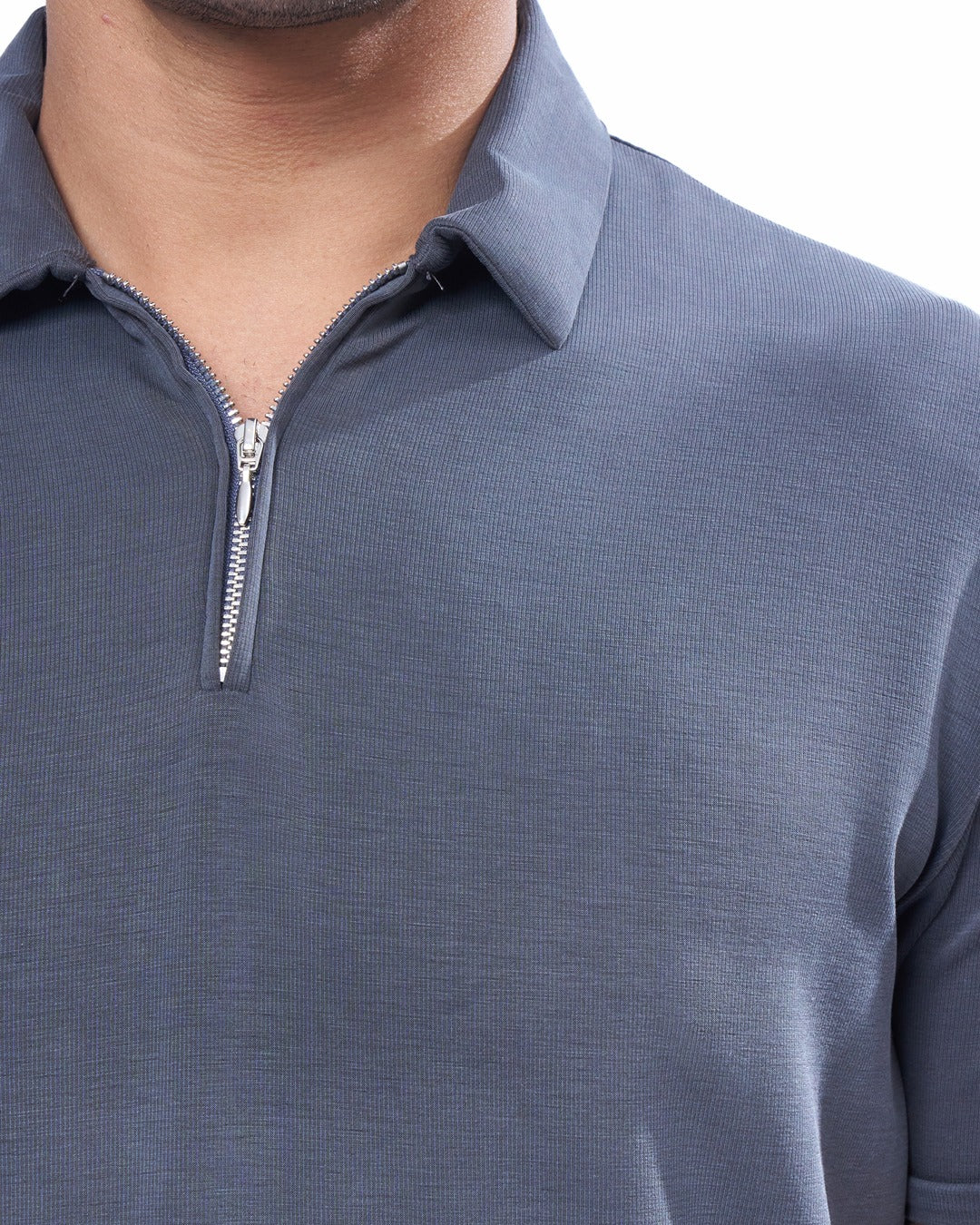 Suede Zipper - Polo