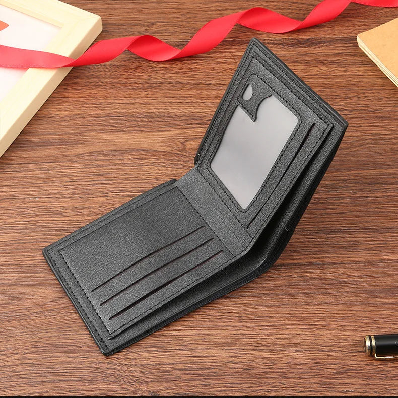 Thread Leather Wallet - Faux Classic – Sleek, Durable, Stylish,