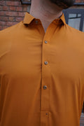 Pure Camel - Boski  Designer Collar - Original Unstitched Fabric