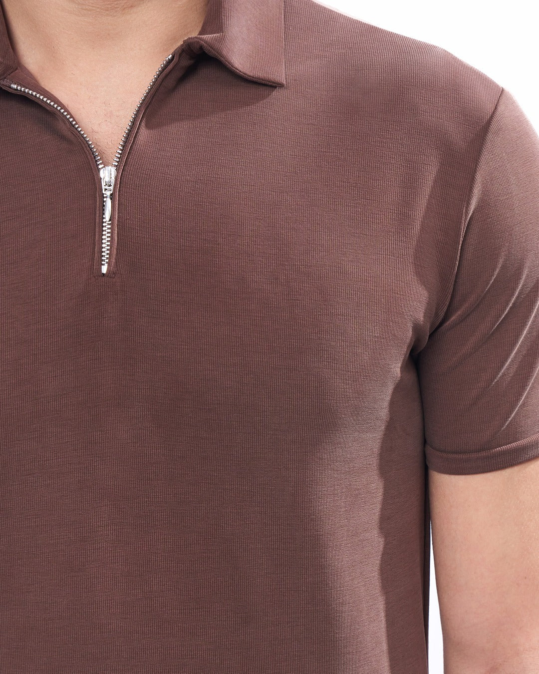 Suede Zipper - Polo